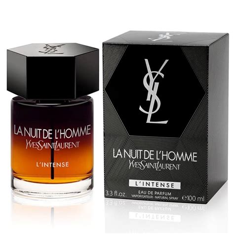 ysl lhomme dela nuit|YSL la nuit de l'homme intense.